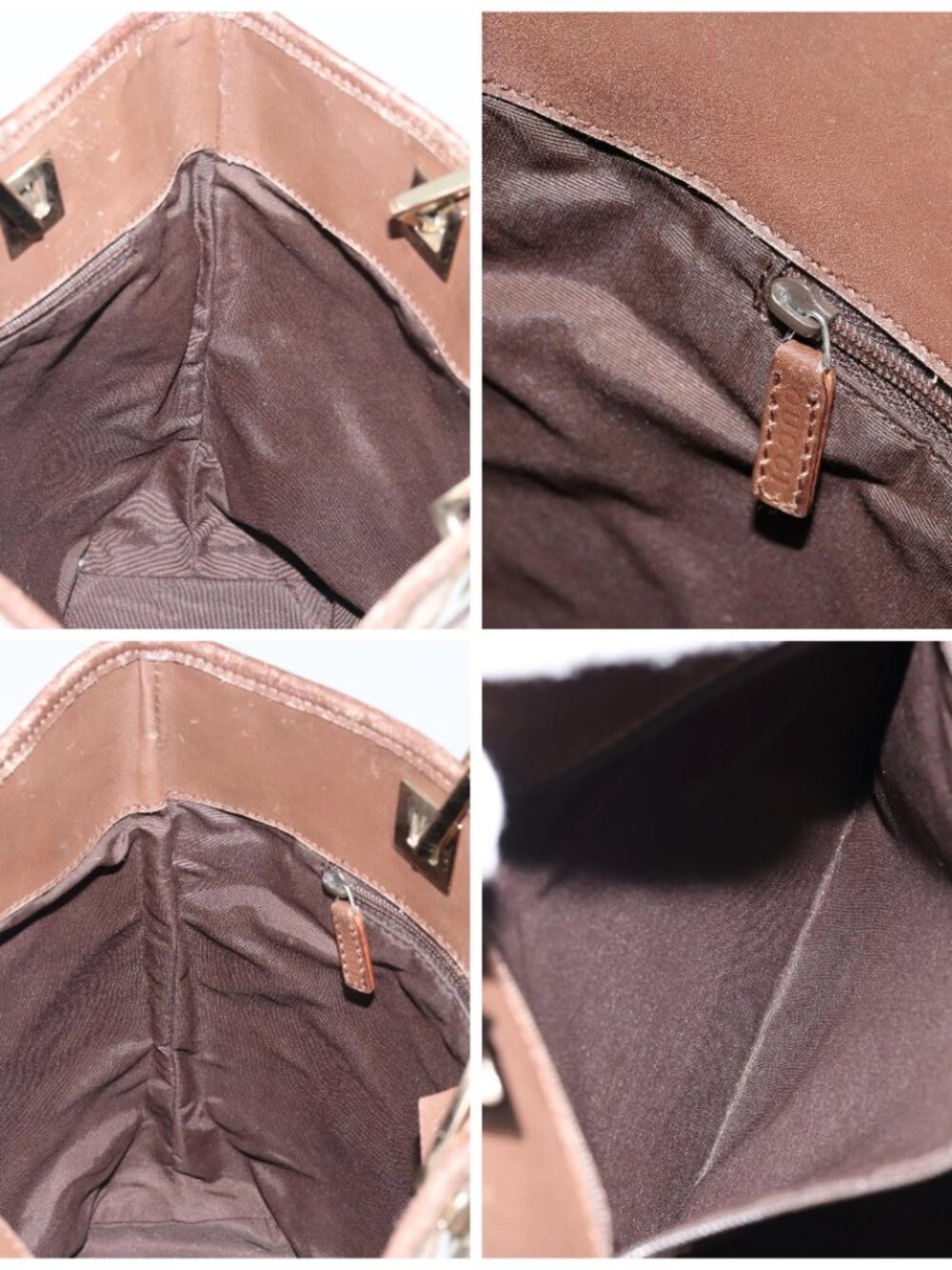 GUCCI GG Canvas Tote Bag Pink Gold - Picture 15 of 16